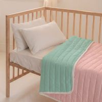 dash colcha cuna 100x130 cm menta
