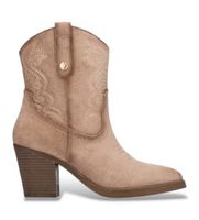 xti para mujer 14610502-beige botines 146105 beige 37 5 a 8cm cremallera casual