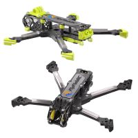 flyfishrc volador ii vd5 v2 225mm distancia entre ejes 5 pulgadas kit de marco de fibra de carbono t700 soporte para dji