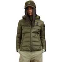 blauer chaqueta chaqueta corta acolchada pluma charme para mujer