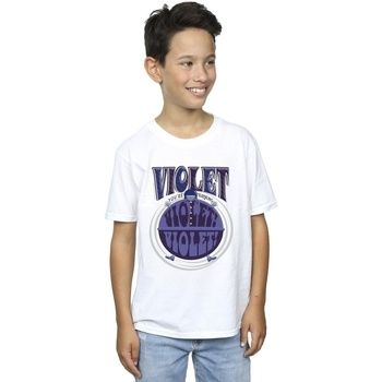 Willy Wonka Tops y Camisetas Violet Turning Violet para niño