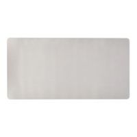alfombrilla de escritorio xxl q-connect similcuero gris base antideslizante 800x400x2 mm