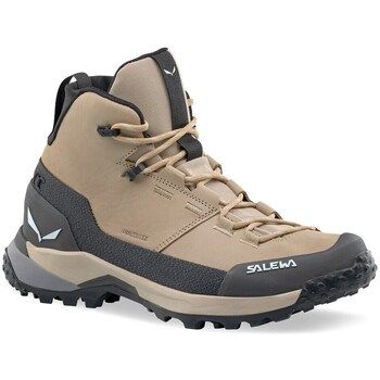 Salewa Zapatillas de senderismo Puez Leather Mid Powertex para mujer