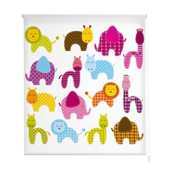 Estoralis - Estor Enrollable Translucido | Estampado Infantil | 150 X 180 Cm (ancho/alto) Tamaño Tela 147 X 175 Cm | I-2052 Unico