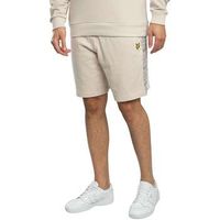 lyle  scott short pantalones cortos deportivos con paneles de cuadros para hombre