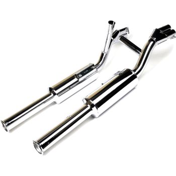 Sistema de escape Honda GL 1100 Goldwing Marving 4-2 Master cromado