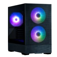 caja zalman p30 air matx 3xvent 120mm argb 2xusb 30 negro sin fuente