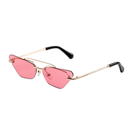 gafas de sol hawkers gold - ligth red little paparazzi