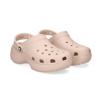 crocs zuecos mujer - rosa talla 8