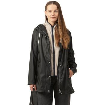 Ilse Jacobsen Chaquetas RAIN228FR SHORT RAIN JKT-002 BLACK para mujer