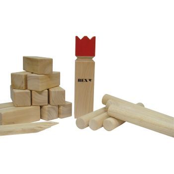 Kubb Original Con Rey Rojo
