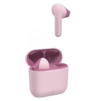hama freedom light auriculares inalambricos rosa
