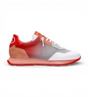 hispanitas para mujer bhv253869 zapatillas kansas blanco 40 piel rojo plano cordones casual