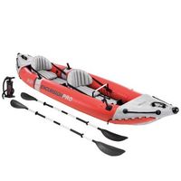 kayak hinchable intex k2 excursion pro 2 remos  hinchador