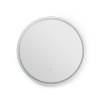 espejo bano con luz led y antivaho o60 cm jizan 4000k blanco neutro