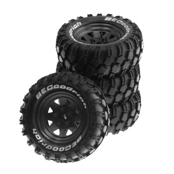 4 neumáticos todoterreno de 1.9 pulgadas para coche de carreras 1/8 RC Crawling FMS NT4 SCX10 W136 Partes de coche RC Ad