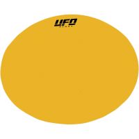 adhesivo matricula amarillo