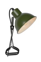 lampara de pinza de acero 1xe27 verde