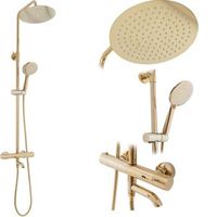 conjunto de ducha rea lungo oro
