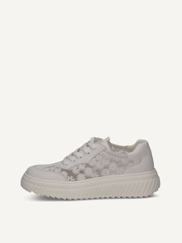CAPRICE Sneaker, white, made of Leather/synsthetik/textile, Size 41
