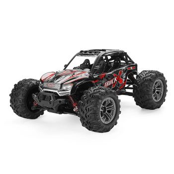 Coche Rc Xinlehong 9137 1/16 2.4G 4WD 36km/h con luces LED, camión monstruo todoterreno de desiertos listo para usar