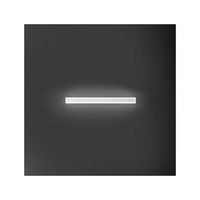 aplique led wally de aluminio 22w 3000k perenz 100 cm blanco