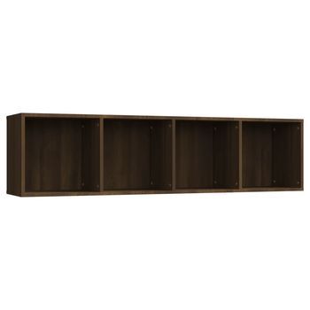 Estantería/mueble Tv | Mueble De Salón | Armario Tv Madera Roble Marrón 143x30x36 Cm