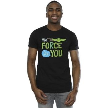 Disney Camiseta The Mandalorian May The Force Be With You para hombre