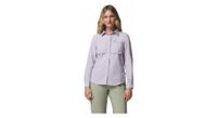camisa columbia skien valley violet mujer