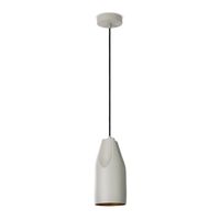 lampara colgante riley gris