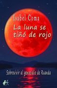 la luna se tiño de rojo
