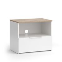 mueble bajo para tv wido 60 x 50 cm con cajon vicco
