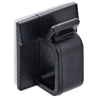 gancho de soporte para cableado inline 59971h universal nylon negro