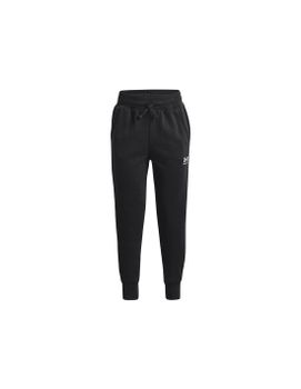 Pantalones Largos negros Under Armour Rival Fleece Niña