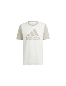 Camiseta adidas Big Logo Single Hombre Beige