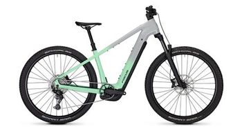 Bicicleta electrica de montana focus jarifa   6 8 shimano cues 9v 600wh 29   gris verde 2026 semirrigida