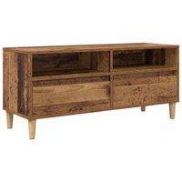 mueble de tv  mueble de salon  gabinete de tv con cajon madera vieja 100 x 345 x 445 cm