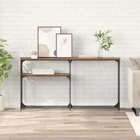 mesa consola - mueble para salon - madera contrachapada - madera vieja 145x225x75cm