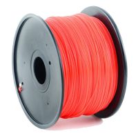 gembird bobina de filamento abs 175mm 1kg rojo