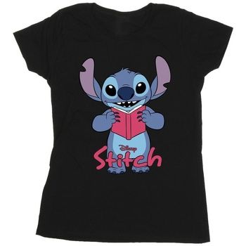 Disney Camiseta Reading Standing para mujer
