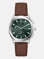 reloj multifuncion de piel genuina de 40 mm