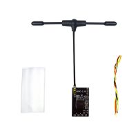 receptor sequoia rc hsrc elrs de 24 ghz con soporte de antena en t protocolo crsfsbus para drones rc y aeronaves rc d