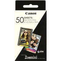 canon zink 2 x 3 glossy photo paper - 50 sheets