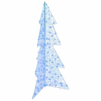 Árbol De Navidad | Decoraciones De Navidad Con 160 Led Azul 150 Cm Acrílico
