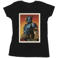 disney camiseta manga larga the mandalorian para mujer