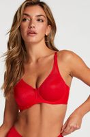 hunkemoller sujetador de aros reductor no preformado nina rojo
