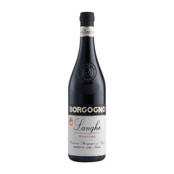 Giacomo Borgogno Vino Tinto Bartomè Langhe 75 Cl 14% Vol.