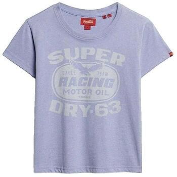 Superdry Camiseta T-shirt Archive Kiss imprimé para mujer