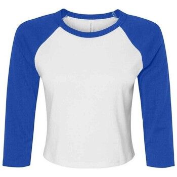Bella + Canvas Camiseta manga larga BL1200 para mujer