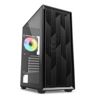 torre sharkoon vk2 full tower negro atxmicro atxmini-atx 3 ventiladores frontales 1 trasero